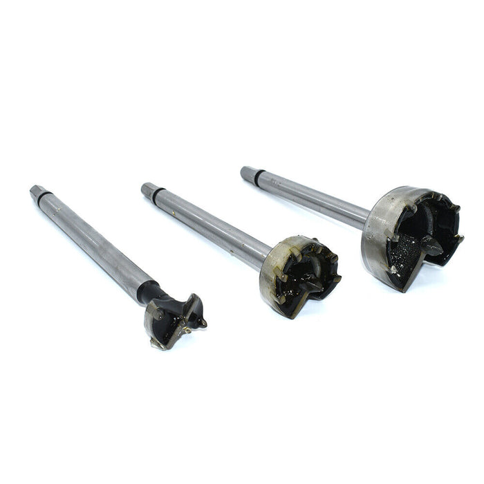 3PC Replacement Door Lock Carbide Tipped Boring Drilling Bits - JABETC