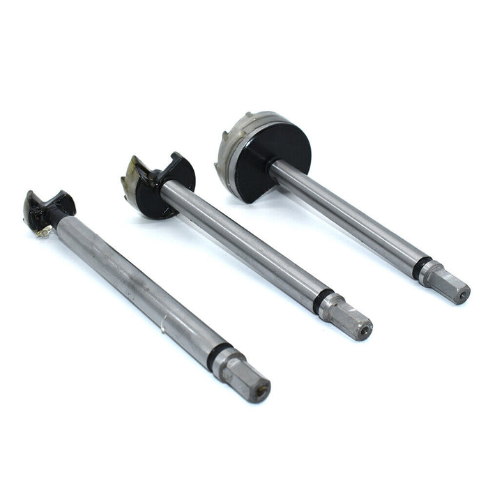 3PC Replacement Door Lock Carbide Tipped Boring Drilling Bits - JABETC