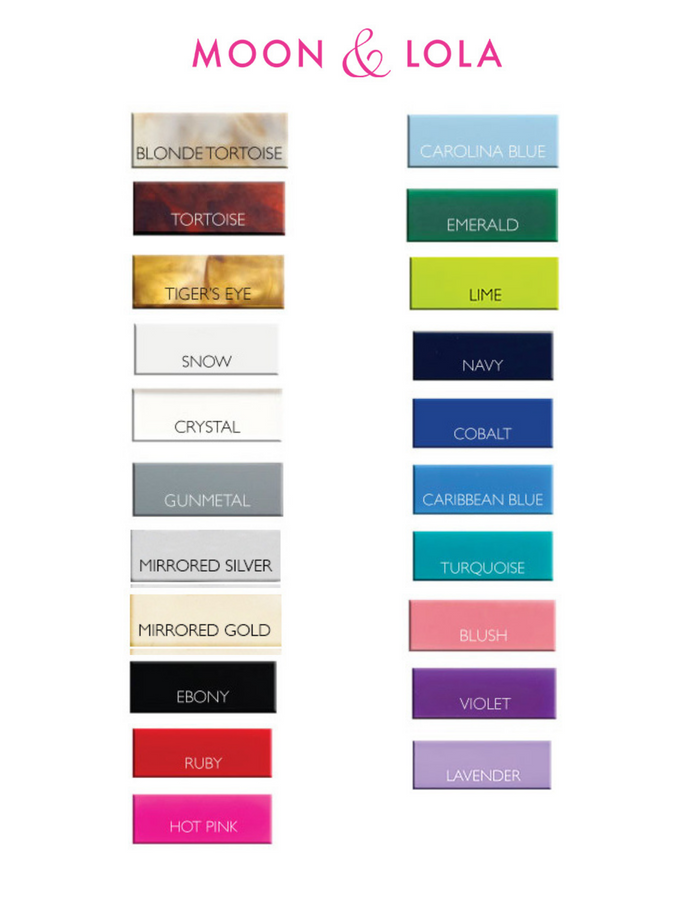Acrylic State Charm - Moon and Lola