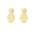 Moon and Lola - Pineapple Stud Earrings in the south the meaning of the pineapple is to show hospitality