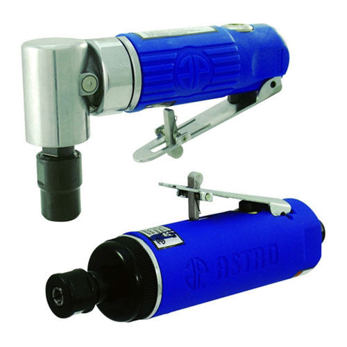 Astro 1/4" Air Straight and Angle Die Grinder Tool Set