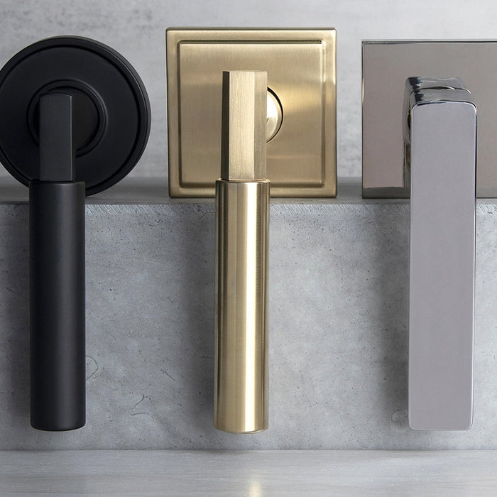 Baldwin Reserve Square Privacy Lever Set