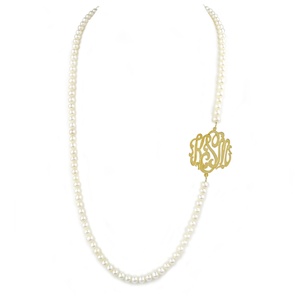 Moon and Lola - Biltmore Monogram Necklace