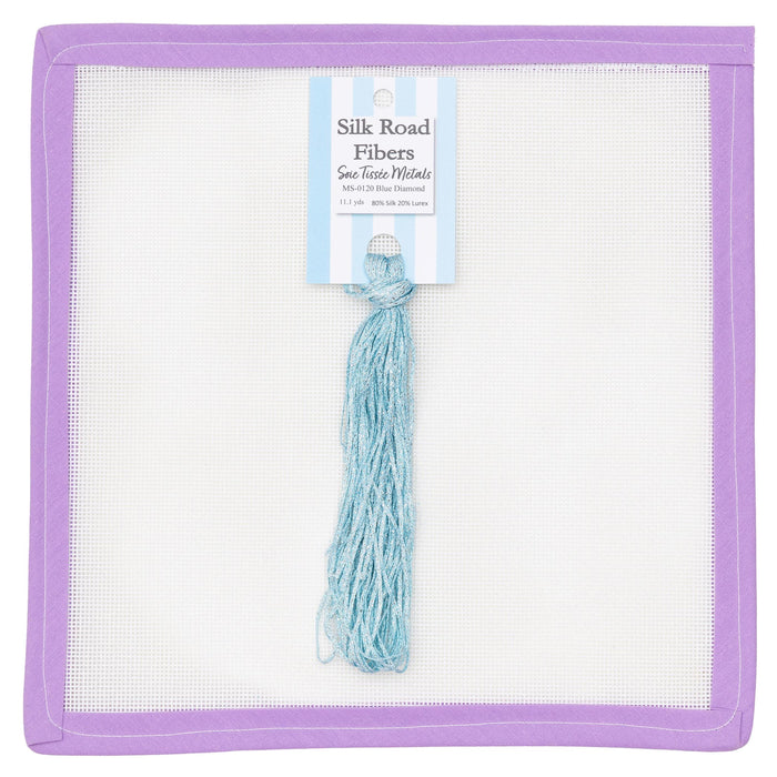 Blue Diamond - Soie Tissée Metals - MS-0120