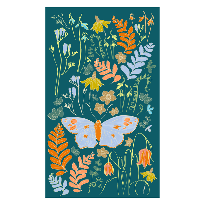 Butterfly Tea Towel