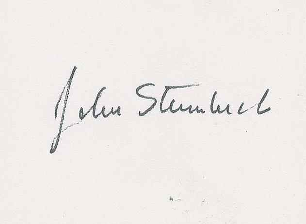 Cat. #00402132:  JOHN STEINBECK