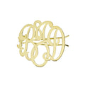 I found this at #moonandlola! - Cheshire Handcut Monogram Hair Clip
