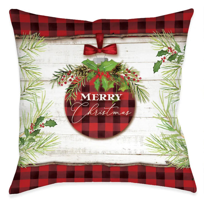 Christmas Ornament Indoor Decorative Pillow