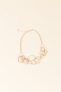 Coby Gold Geo Link Necklace
