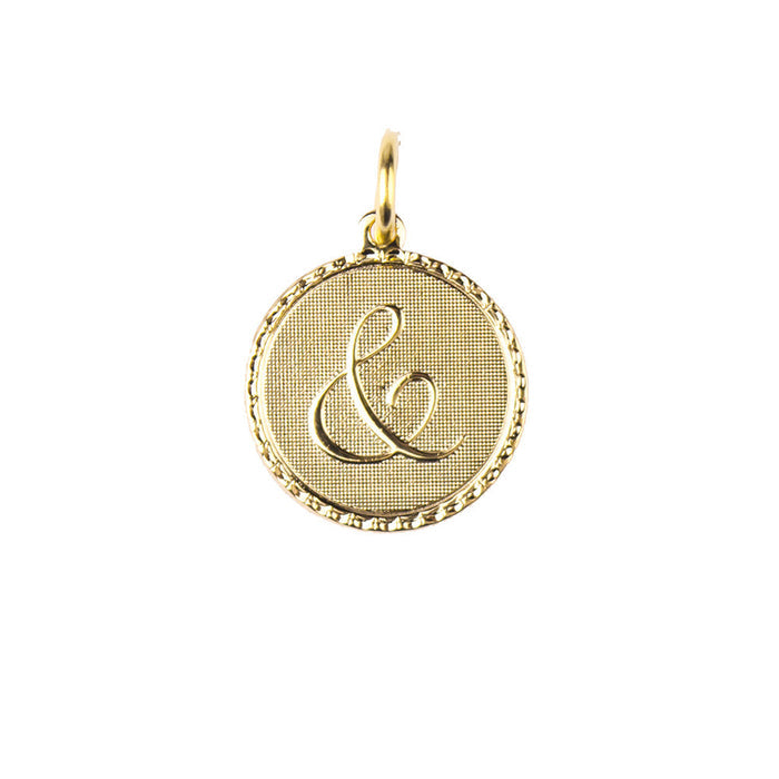 I found this at #moonandlola! - Metal Dalton Ampersand Charm