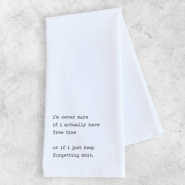 DEV D + CO. - Free Time - Tea Towel