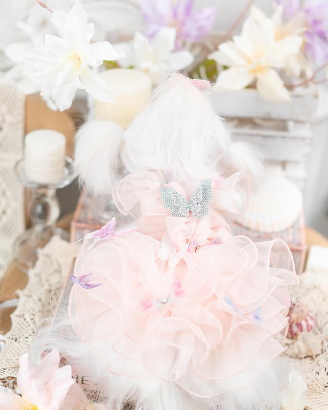 Jane's Pet Boutique Diamond Butterfly Luxury Dog Dress - view 2