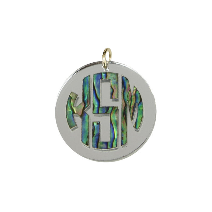I found this at #moonandlola! - Calypso Block Monogram Charm
