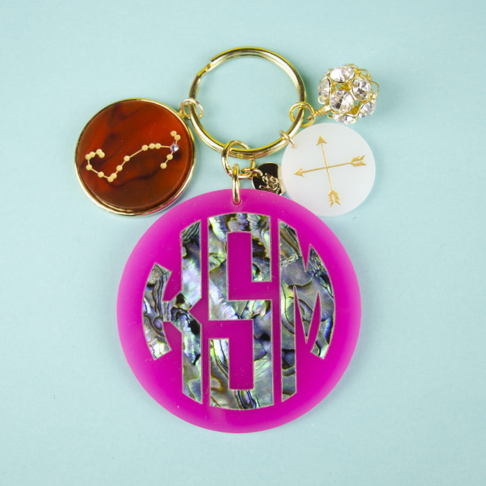 I found this at #moonandlola! - Calypso Keychain with Charms