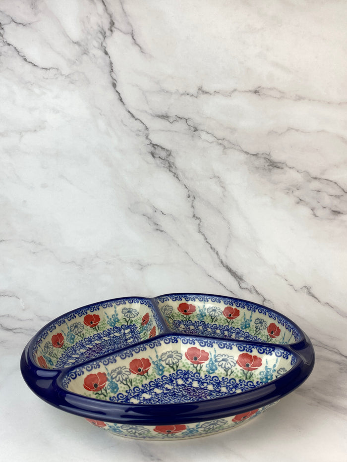 Divided Round Dish - Shape 484 - Pattern 2901