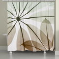 Earthy Brassy Shower Curtain