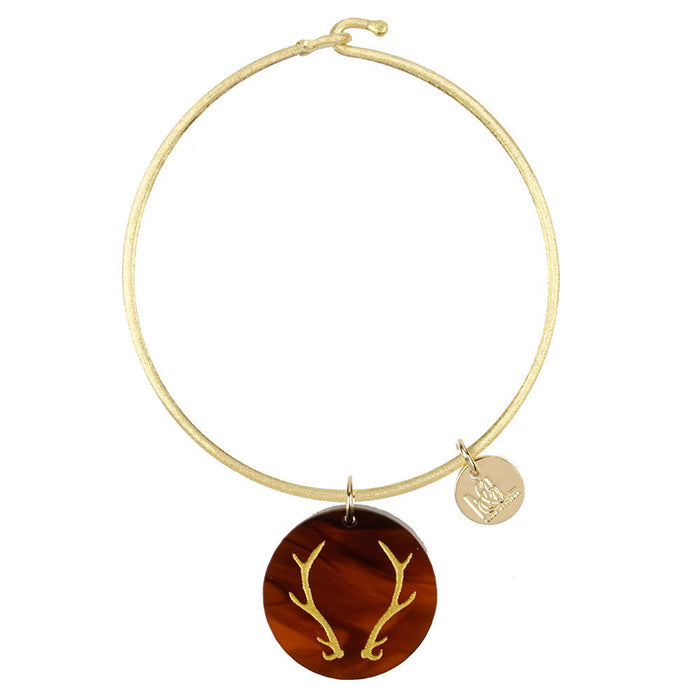 I found this at #moonandlola! - Eden Antlers Charm Bangle