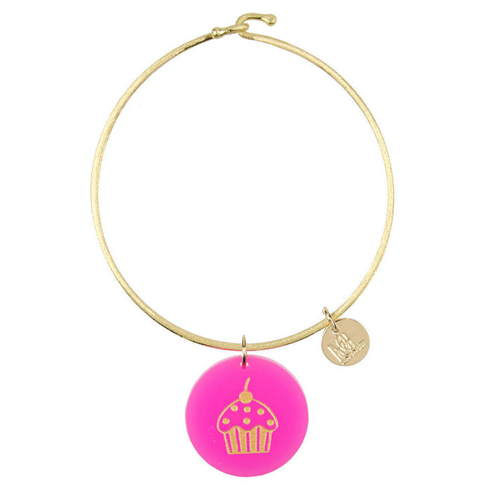 I found this at #moonandlola! - Eden Cupcake Charm Bangle