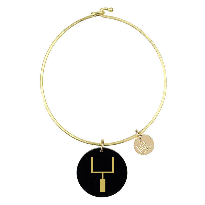 I found this at #moonandlola! - Eden Goal Post Charm Bangle