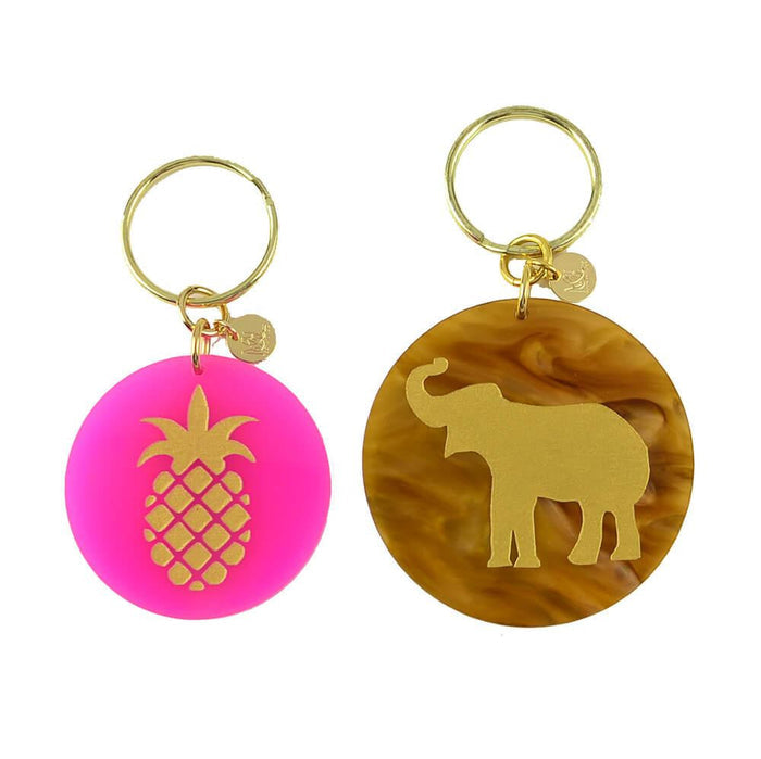 Moon and Lola - Eden Keychain in multi images, sizes and colors