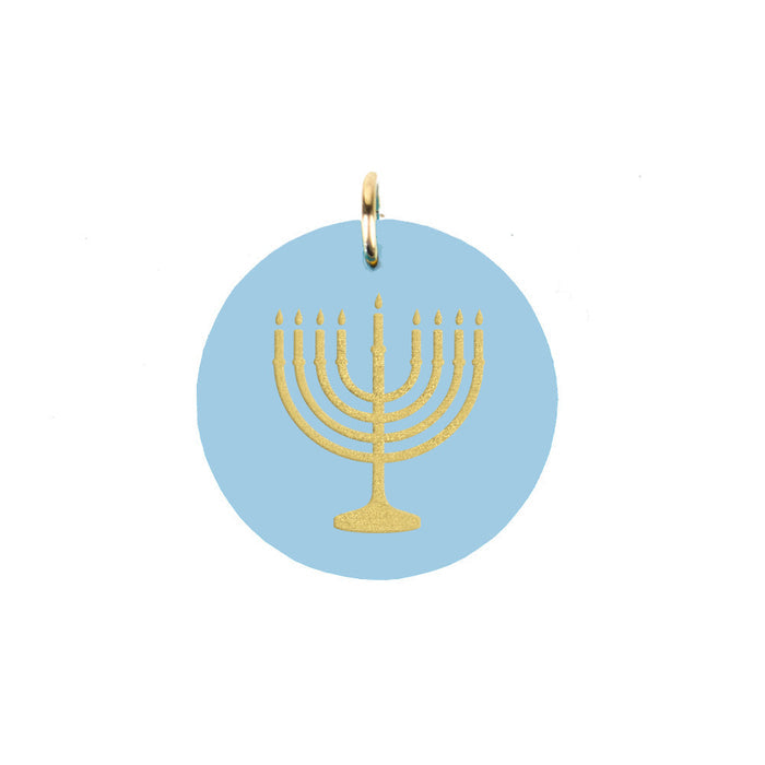 I found this at #moonandlola! - Eden Menorah Charm