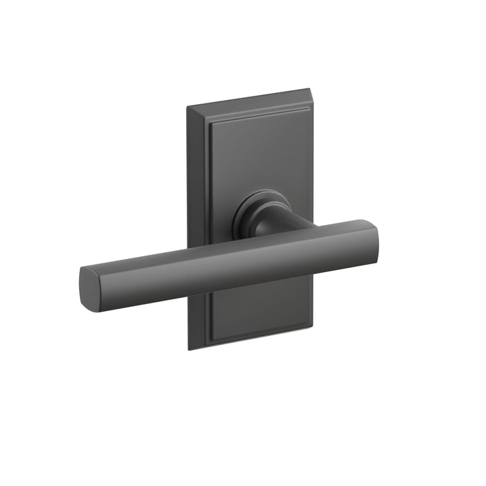 Emtek Concealed Fastener Freestone Lever Set With Rectangular Rosette