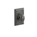 Emtek Concealed Fastener Victoria Knob Set With Arts & Crafts Rosette