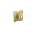 Emtek Concealed Fastener Victoria Knob Set With Square Rosette