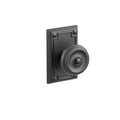 Emtek Concealed Fastener Waverly Knob Set With Arts & Crafts Rosette