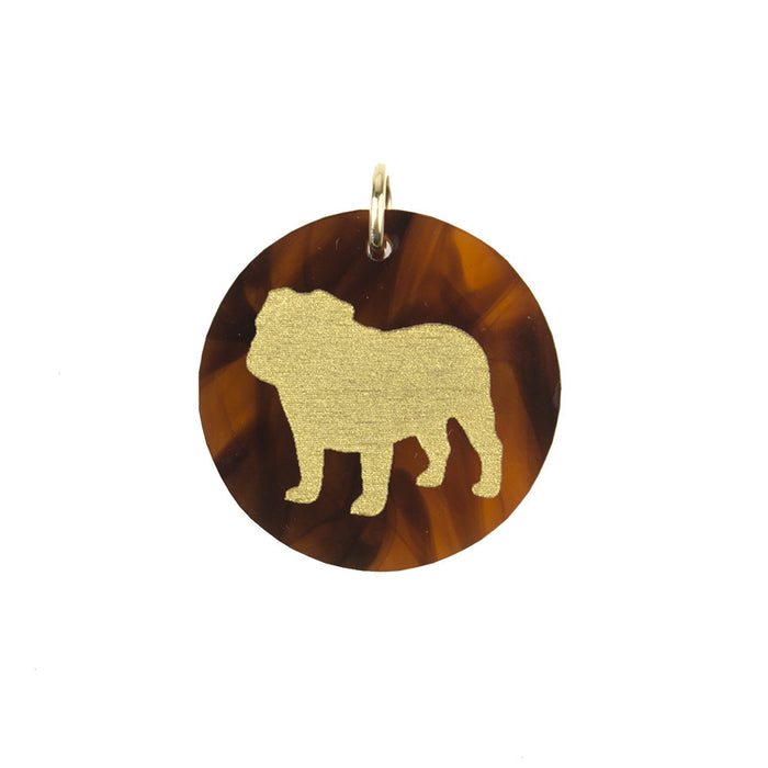 I found this at #moonandlola! - Eden English Bulldog Charm Tortoise
