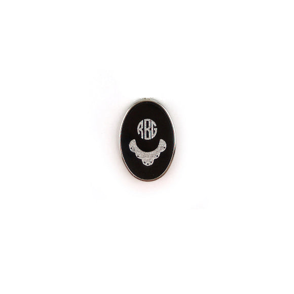 Moon and Lola - Equality For All Oval Ring RBG with supreme court justice collar