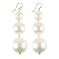 I found this at #moonandlola! - Europa Cotton Pearl Earrings