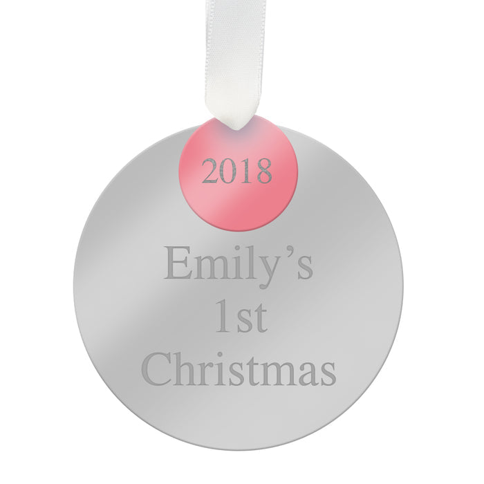 Moon and Lola - First Christmas Ornament