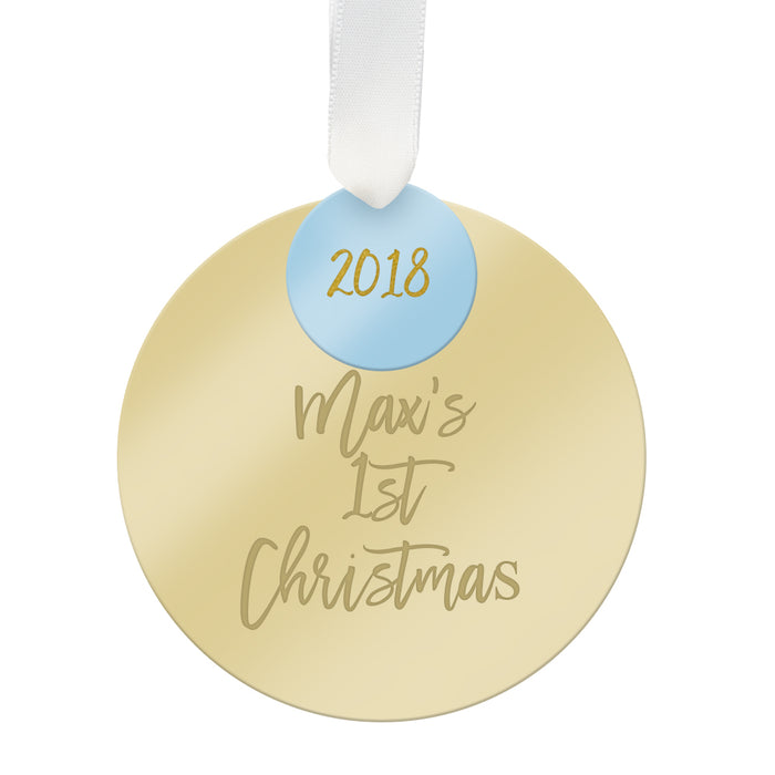 Moon and Lola - First Christmas Ornament