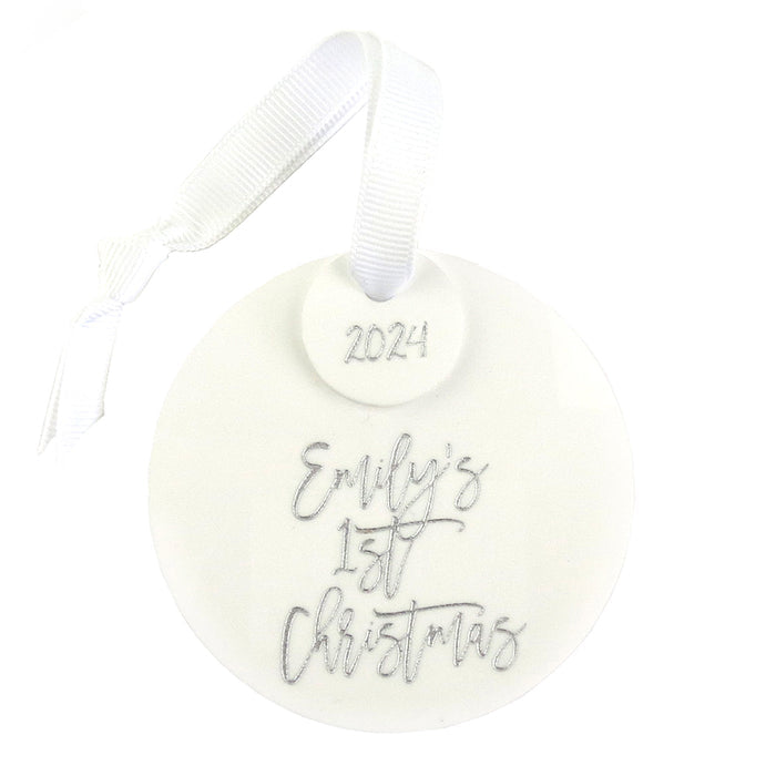 First Christmas Ornament