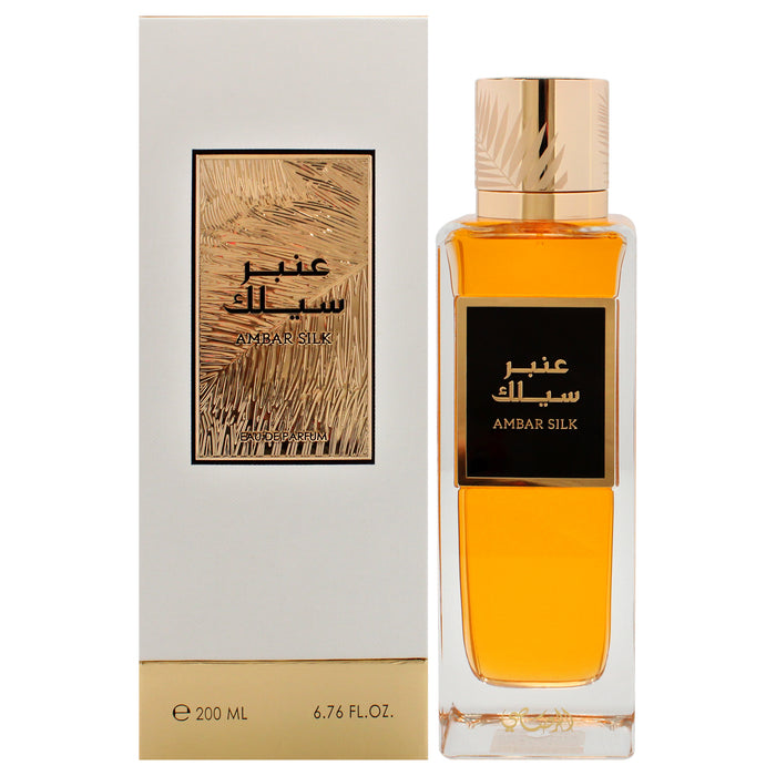Grande Collection - Ambar Silk by Rasasi for Unisex - 6.76 oz EDP Spray