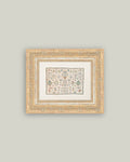 Griet Ruwen Tapestry Sampler Framed Art