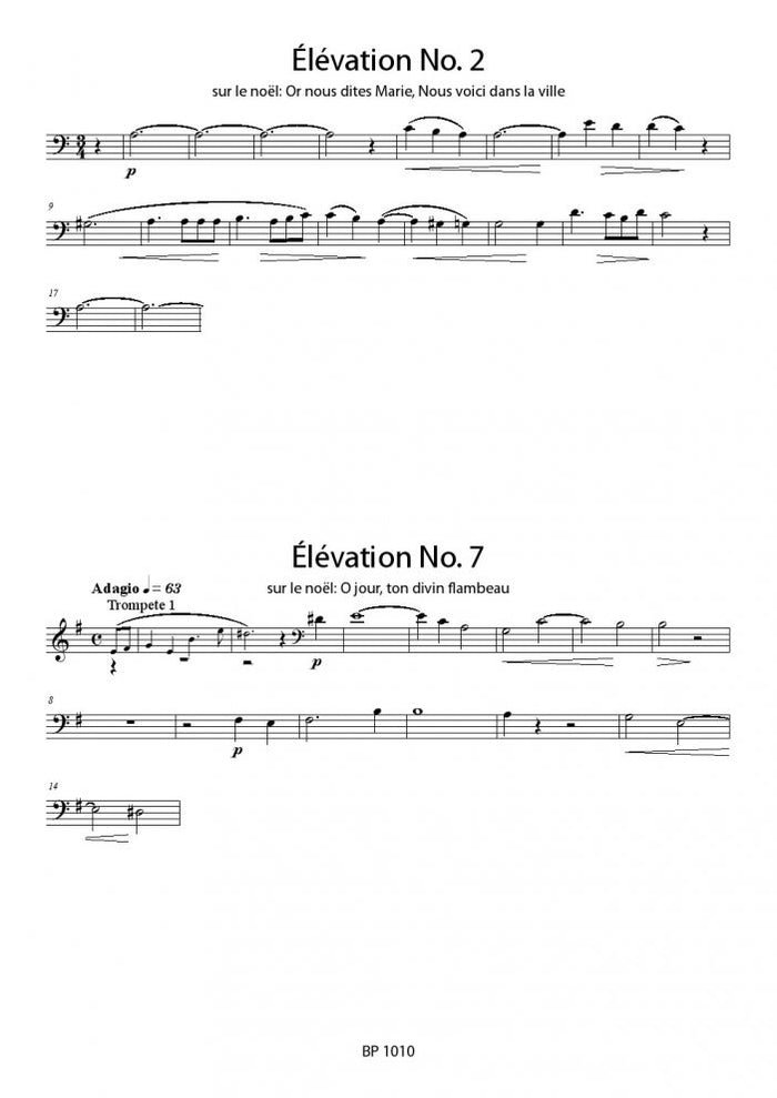 Guilmant - Livres de NoÃ«ls - Brass Quintet