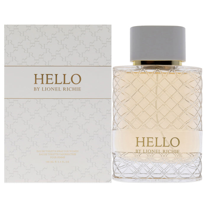 Hello by Lionel Richie for Women - 3.4 oz EDT Spray