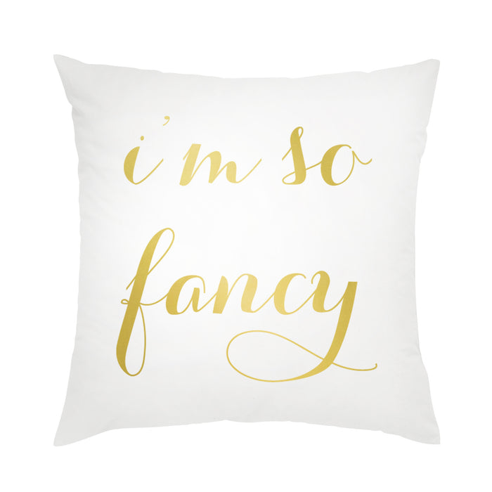 I found this at #moonandlola! - I'm So Fancy Pillow gold color