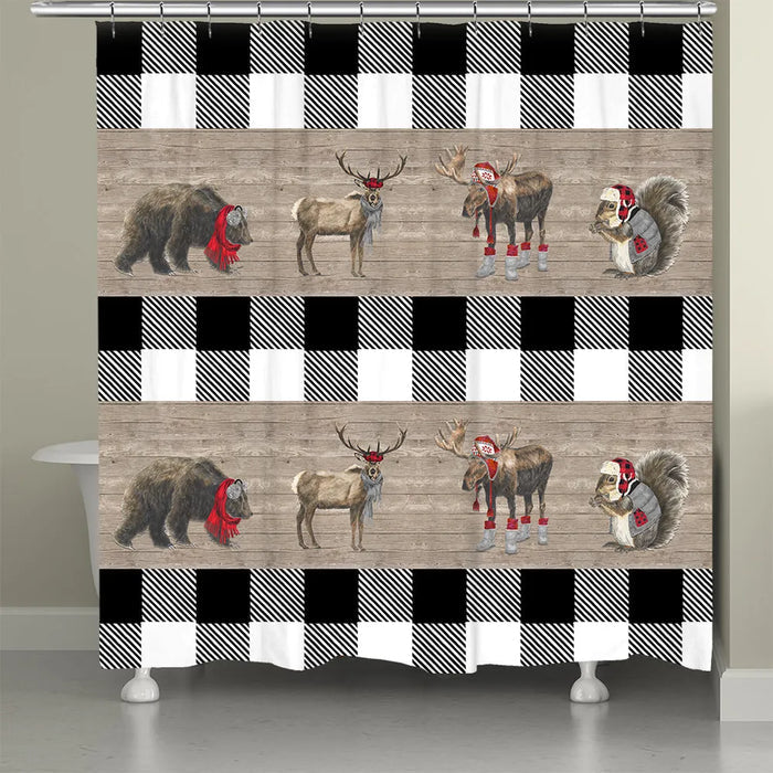 In The Wilderness Shower Curtain