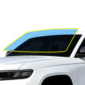 For Jeep Grand Cherokee L 2021-2025 Precut Front Rear Windshield Premium Protection Self Healing Film Kit - Bogar Tech Designs