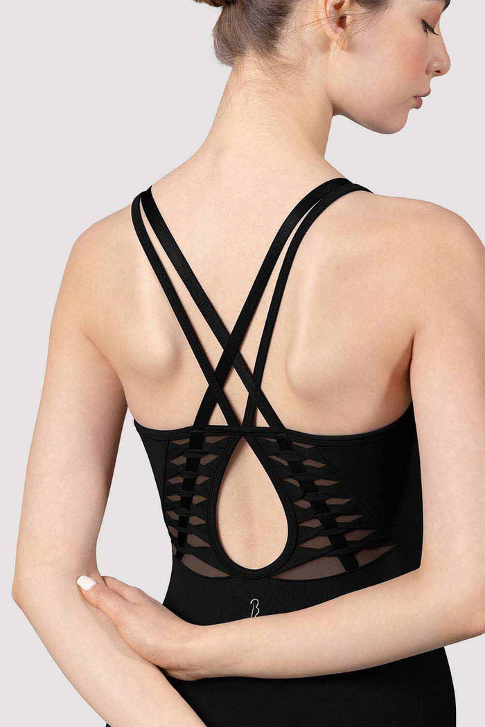 Ladies Lucey Cross Back Leotard - BLOCH EU