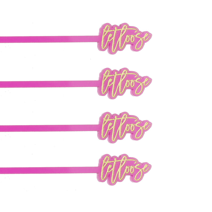 I found this at #moonandlola! - Let Loose Drink Stirrers close up