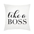 I found this at #moonandlola! - Like A Boss Pillow ebony color