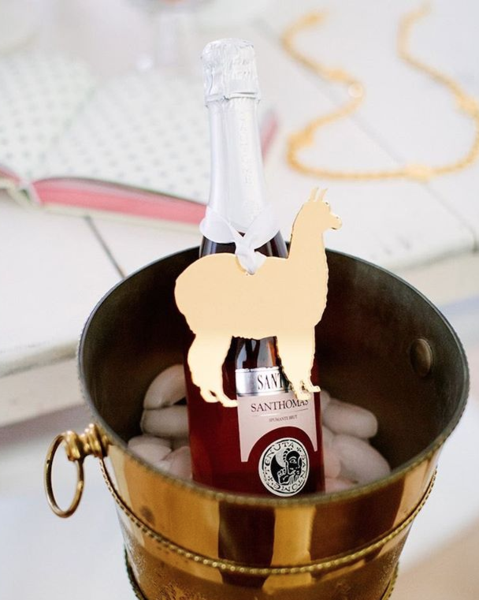 I found this at #moonandlola! - Llama Ornament Styled