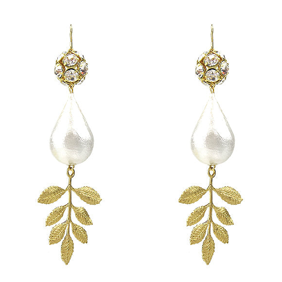 Moon and Lola - Lynbrook Leaf Earrings