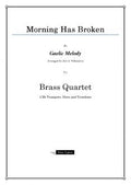 Melody - Morning Has Broken - Brass Quartet