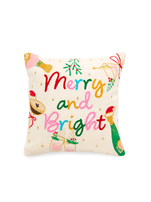 "Merry and Bright" Pillow