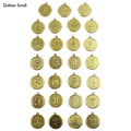 Moon and Lola - Metal Dalton Charm Small Letter Set